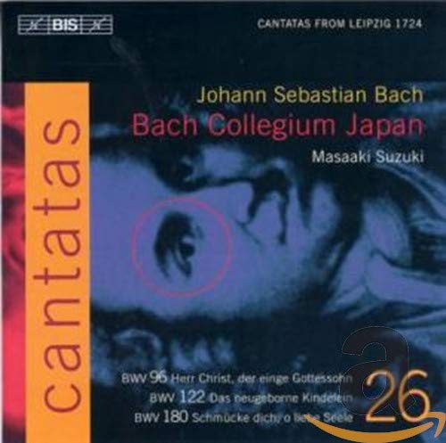 CD cover for Bach Cantatas, Vol. 26 by Bach Collegium Japan.