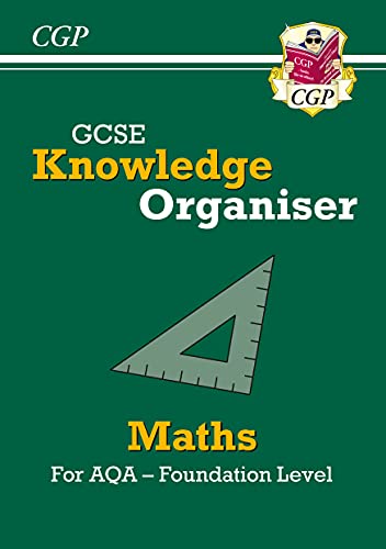 New GCSE Maths AQA Knowledge Organiser - Foundation: perfect for catch-up and the 2022 and 2023 exams (CGP GCSE Maths 9-1 Revision)