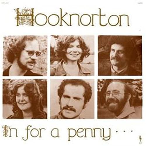 Album cover with the title Hooknorton and six sepia-toned portraits of band members.