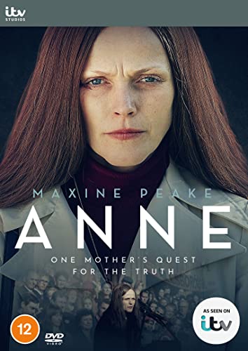 DVD cover for "Anne" featuring Maxine Peake, a serious portrait.