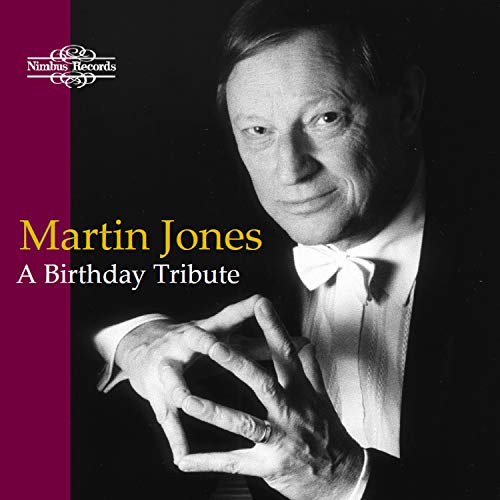 CD cover featuring a black and white portrait of Martin Jones with hands forming a square.