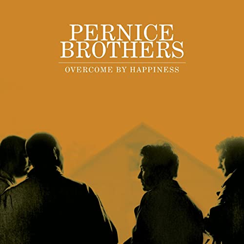 Pernice Brothers album cover: silhouetted figures against an orange background.