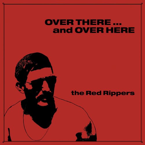 Red album cover with a silhouetted face and bold text.