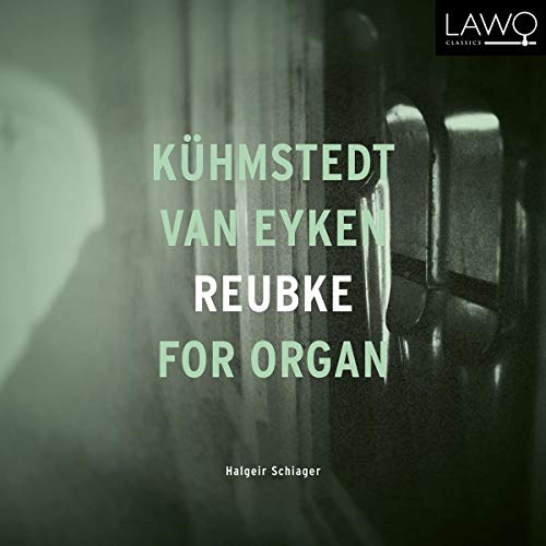 A CD cover featuring a darkened image of an organ with overlaid text.