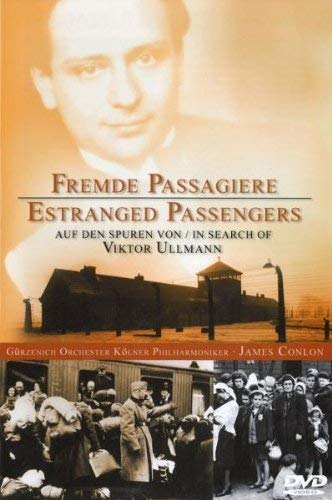 DVD cover for "Fremde Passagiere" with a man's portrait and historical black-and-white images.