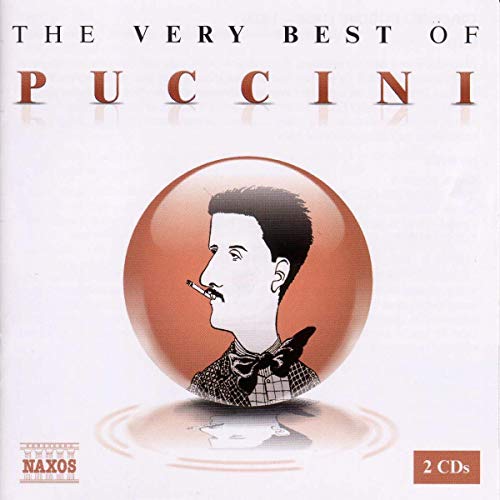 CD cover for "The Very Best of Puccini" featuring a portrait.