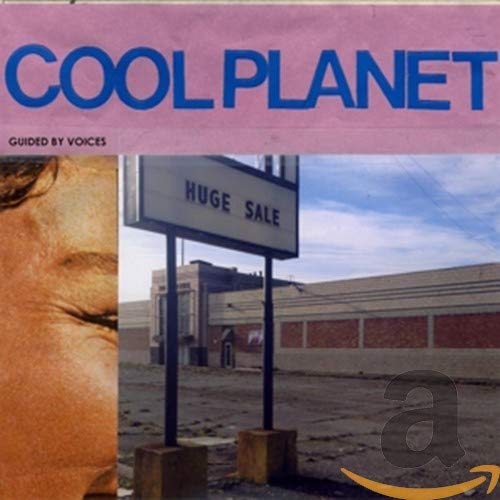 Guided By Voices "Cool Planet" CD cover with a building and face.
