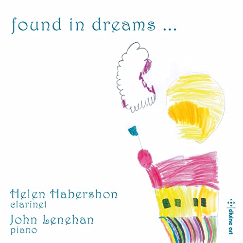 CD cover with colorful, childlike drawing of a house and cloud.