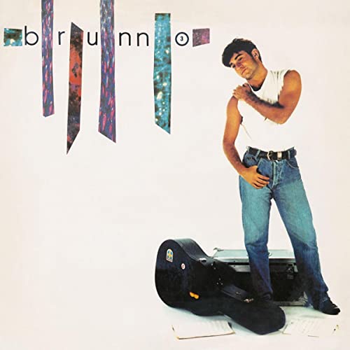 Album cover for Brunno - 3 featuring a man with a guitar case.