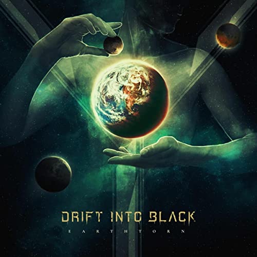 CD cover: hands holding planets with Earth at the center.