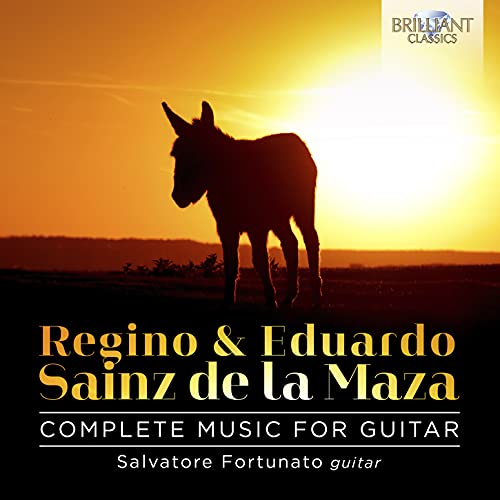 CD cover featuring a donkey silhouette against a sunset landscape.