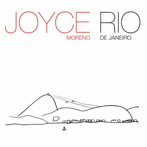 CD cover for Joyce’s “Rio” with a white background and line drawing.