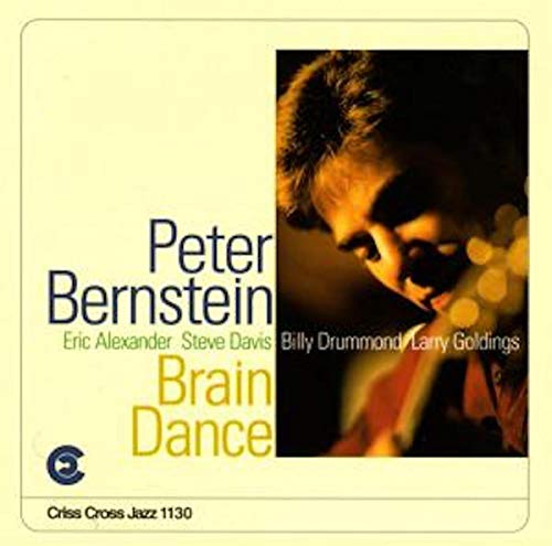 CD cover for Peter Bernstein’s “Brain Dance” featuring a portrait.