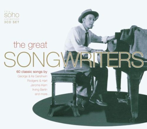 "CD cover with a man sitting at a piano, wearing a hat."