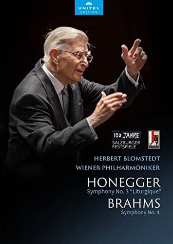 DVD cover featuring conductor Herbert Blomstedt with text details.