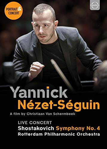 DVD cover featuring conductor Yannick Nézet-Séguin in a dynamic pose, holding a baton.