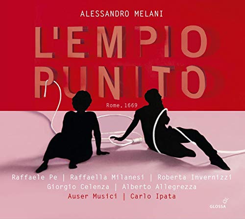 Red and pink album cover with silhouetted figures and large title text.
