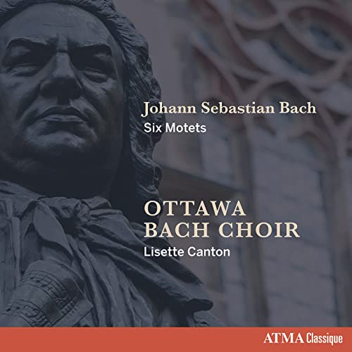CD cover featuring a portrait of Johann Sebastian Bach and text.