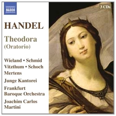 "CD cover featuring a portrait of a crowned woman, white background, brown text."