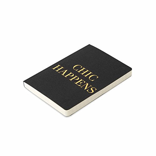 SLOGAN HANDBAG NOTEBOOK CHIC HAPPENS