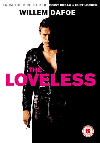 DVD cover featuring Willem Dafoe in a leather jacket against a split black-white background.