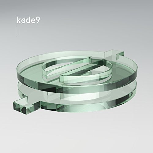 Kode9 "Nothing" CD cover: abstract green glass-like spiral design.