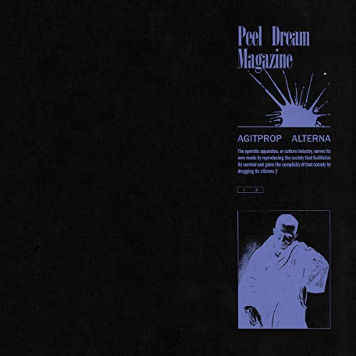 CD cover: dark blue with text, a starburst, and a portrait.