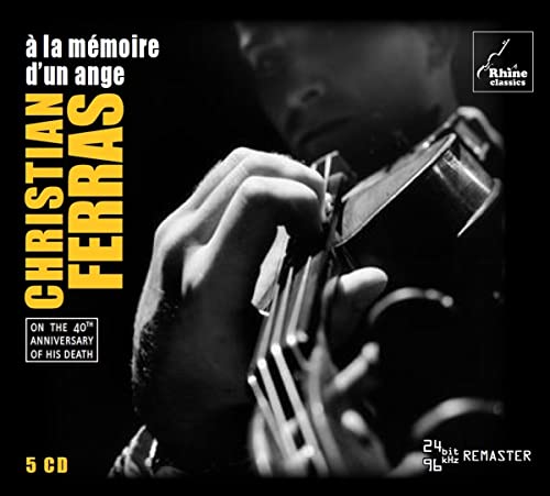 CD cover: close-up of hands playing a violin, dark background.