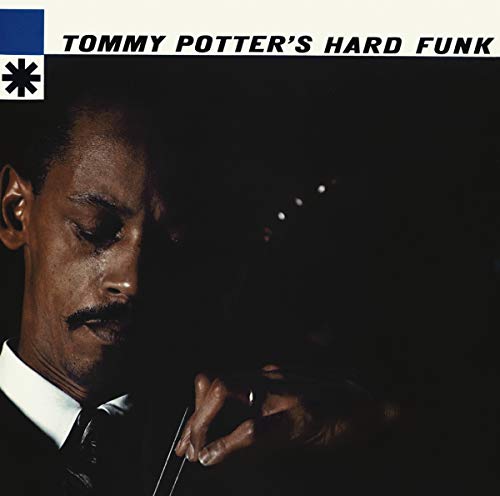 CD cover featuring a portrait of musician Tommy Potter in shadow.