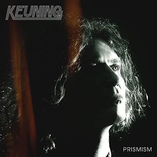 CD cover for Keuning's "Prismism" featuring a shadowed portrait.