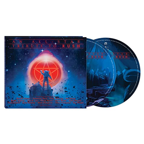 CD case and disc for "An All-Star Tribute To Rush" album.