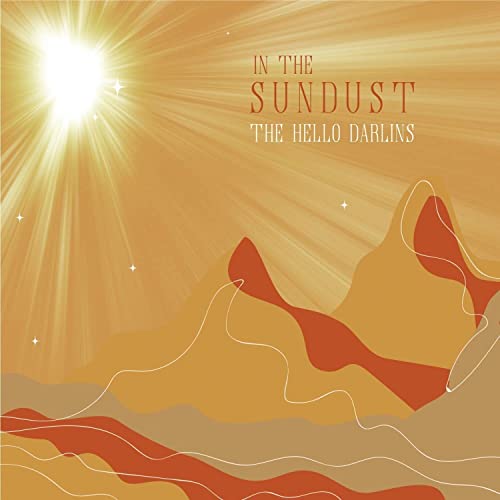 CD cover: orange and brown desert landscape with a bright sun.