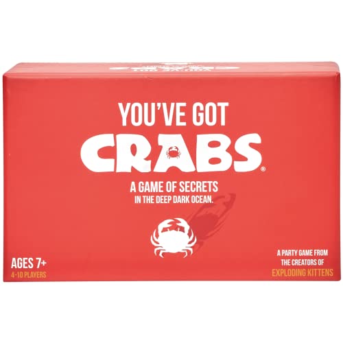 You've Got Crabs by Exploding Kittens - A Card Game & Exploding Kittens EKG-1EXP Imploding Kittens: This is The First Expansion Family-Friendly Party Card Games for Adults, Teens & Kids
