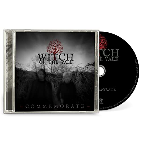 CD cover: dark landscape with tree, figures, and text "Witch of the Vale".
