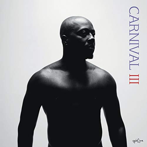 Album cover featuring a shirtless man with "Carnival III" text on a white background.