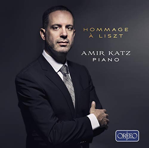 CD cover featuring pianist Amir Katz in a dark suit.