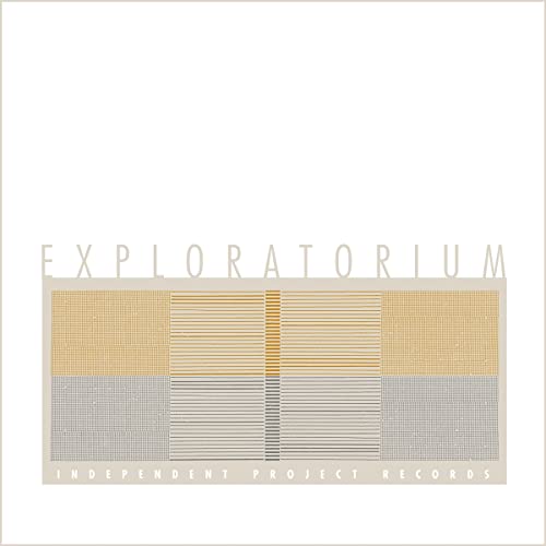 CD cover for Exploratorium, featuring abstract geometric artwork.