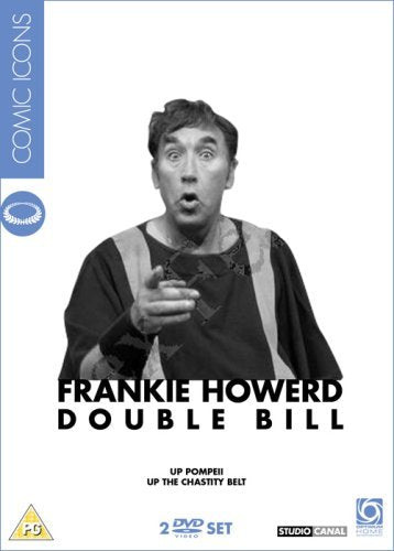 DVD cover featuring a black-and-white image of Frankie Howerd pointing at the camera.