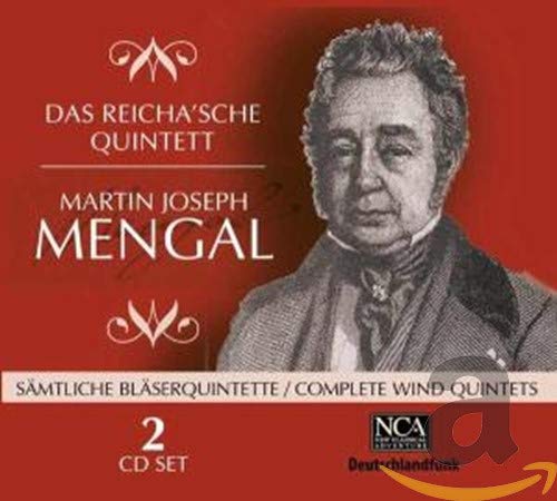 CD cover featuring a portrait of composer Martin Joseph Mengal.