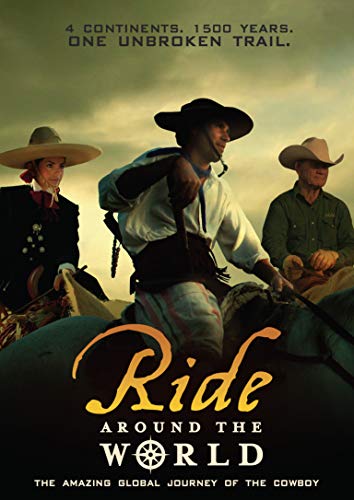 DVD cover featuring three people on horseback in historical cowboy attire.