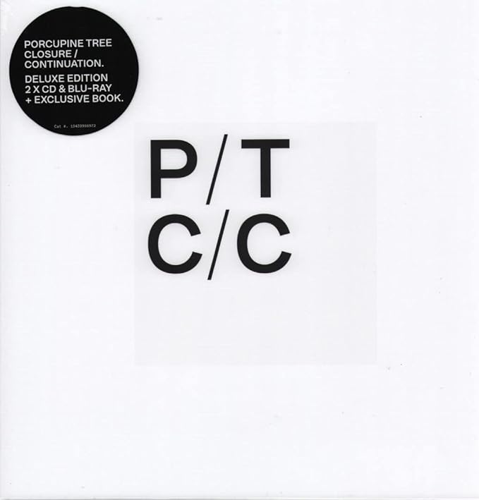 Porcupine Tree “Closure / Continuation” deluxe edition CD and Blu-ray packaging.