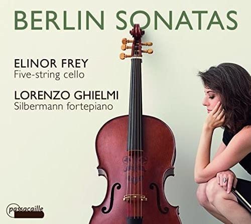 CD cover featuring a cello and a woman with hand to face.