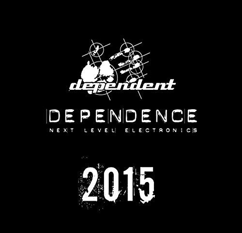 CD cover for “Dependence 2015” with abstract graphic design.