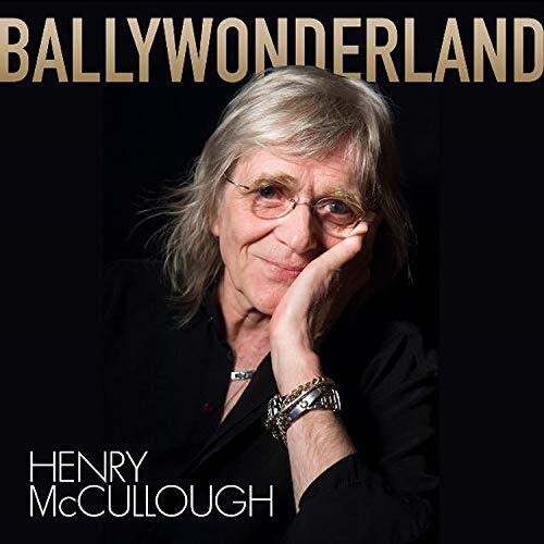 Album cover with Henry McCullough, a man with gray hair, against a black background.