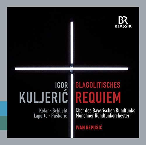 CD cover: black background with a white cross and red text.