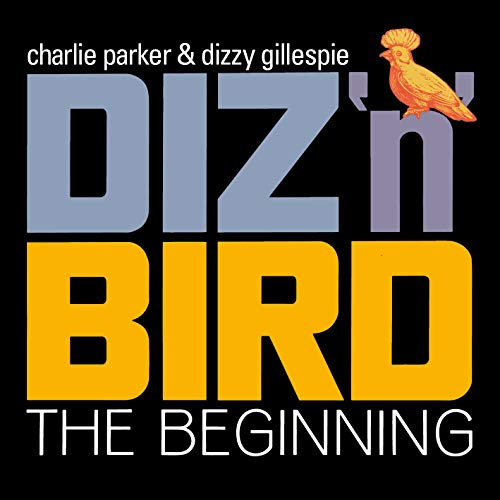 CD cover for "Diz N Bird" featuring bold text and a yellow bird.