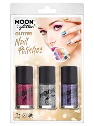 Moon Glitter Holographic Nail Polish