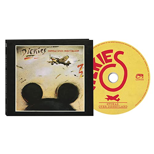 CD case and disc for The Dickies’ “Stukas Over Disneyland” album.