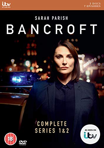DVD cover for "Bancroft" featuring Sarah Parish, a police procedural drama.