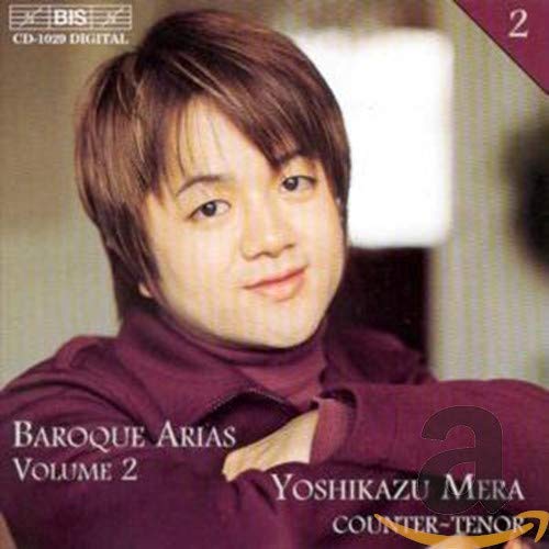 CD cover featuring a portrait of counter-tenor Yoshikazu Mera.